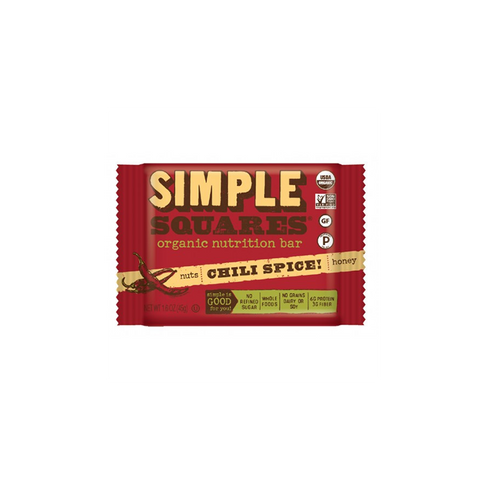 Simple Squares Organic Nutrition Bars (12 bars)