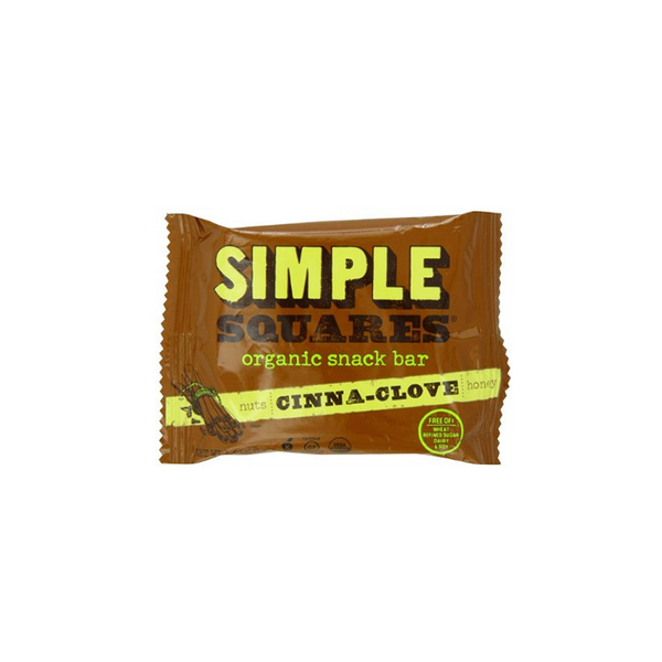 Simple Squares Organic Nutrition Bars (12 bars)