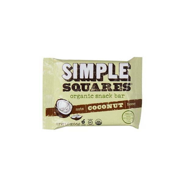 Simple Squares Organic Nutrition Bars (12 bars)